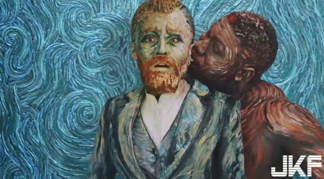 梵谷耳朵被泰森咬走？張靚穎新歌MV玩翻12幅世界名畫