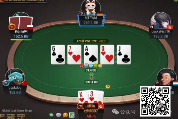 【EV扑克】牌局分析:超酷的3倍超池allin bluff