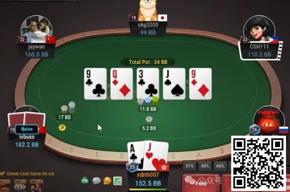 【EV扑克】牌局分析:把自己的快乐建立在别人的痛苦之上