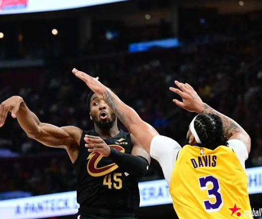 大发体育-詹姆斯26分米切尔24+7 湖人不敌骑士吞下两连败,大发助力你的致富之路!