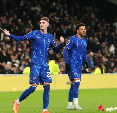 迈博体育:英超-帕尔默双响桑乔恩佐破门