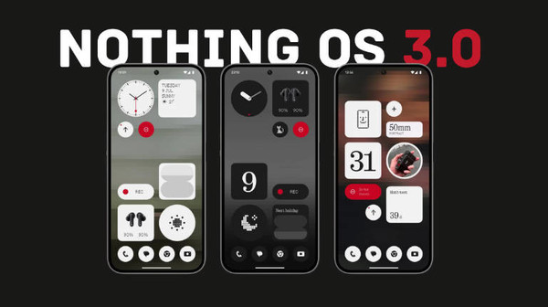 Nothing OS 3.0将于12月开始公测 三款机型可首批升级 Nothing OS 3.0将于12月开始公测 三款机型可首批升级
