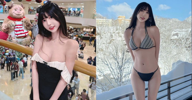 這種女友誰不想要？「甄兒Anna」北海道賞雪順便露兩粒給大家共賞！