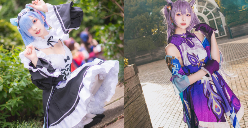 顏值高好扮什麼都好看！正妹Coser小露乳溝　低調勾引誘惑力意外驚人