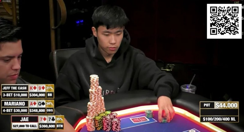 【EV扑克】从连胜翻盘到被清空崩盘,一手牌终结HCL新人逆袭梦