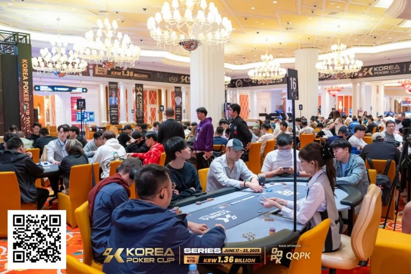 【EV扑克】KPC济州|人数奖励双突破!主赛事1432参赛人次创新纪录!182人晋级第二轮争夺9人FT席位!