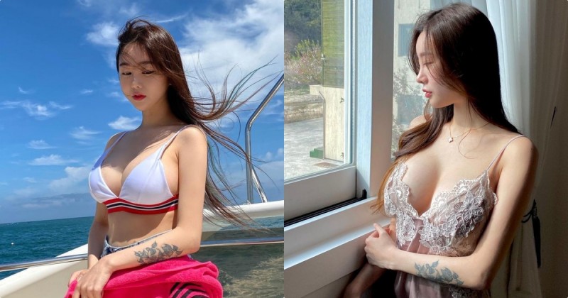 嫵媚正妹「窗邊露出大美乳」，「邪惡的酥胸」讓人看暈了！