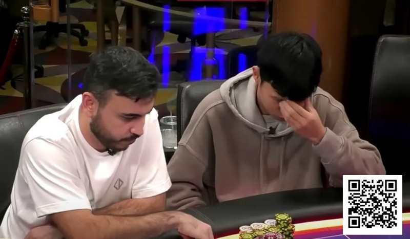 【EV扑克】三条8大战三条8!HCL上演戏剧性大底池