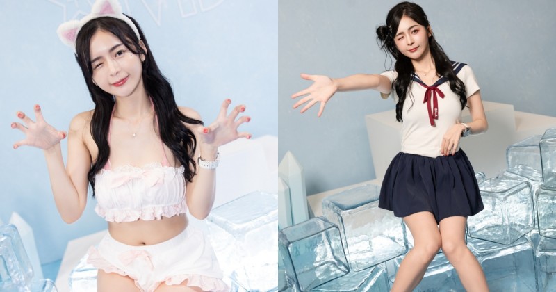 JVID代言人「辰辰」萌殺全場，甜美笑容白嫩美體讓粉絲深陷戀愛！