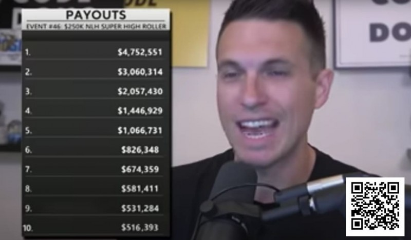 【EV扑克】ICM压力的极致运用：25w刀超豪赛泡沫期如何偷鸡赶走三条【Polk解析】