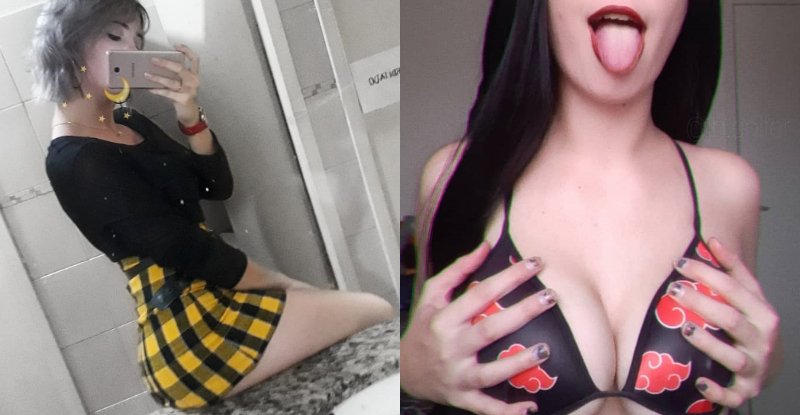 素人正妹「暗黑哥德風」超吸睛　裸身自拍照流出…「初熟肉體」曝光！
