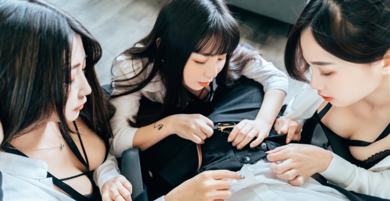 新來的同事被3位「飢渴OL」夾殺榨乾　之後她們不小心搭到癡漢列車…