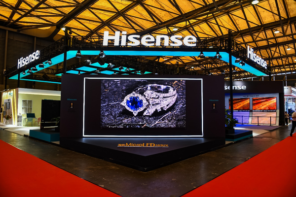 海信RGB-Mini LED成全场焦点,闪耀上海智家生活博览会 海信RGB-Mini LED成全场焦点,闪耀上海智家生活博览会