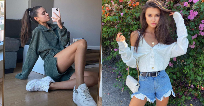 俄羅斯性感辣模「逆天長腿」不科學　九頭身黃金比例…優雅氣質爆發