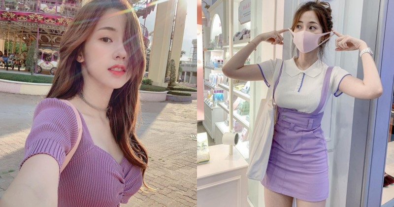 包緊緊也很辣！「清純系女神」偷藏魔鬼E奶，威力釋出讓人招架不住啊！