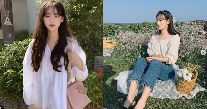 走文藝風的清新感妹子Jenny，野餐時的氣質打扮超療癒！