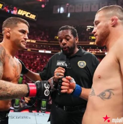 迈博体育 贾斯汀不同意粉丝对他最精彩的UFC比赛的反应