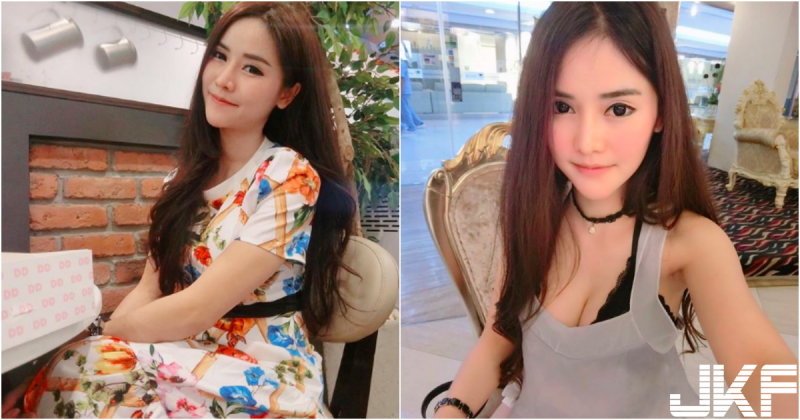 超性感！「白皙美乳正妹」甜美外型太氣質啦… 誘惑的「極品美腿」視角好犯規！