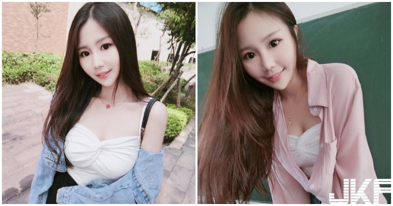 這位老師很可以！美乳正妹黑板前展現深溝，兇兇的畫面讓學生都好認真！