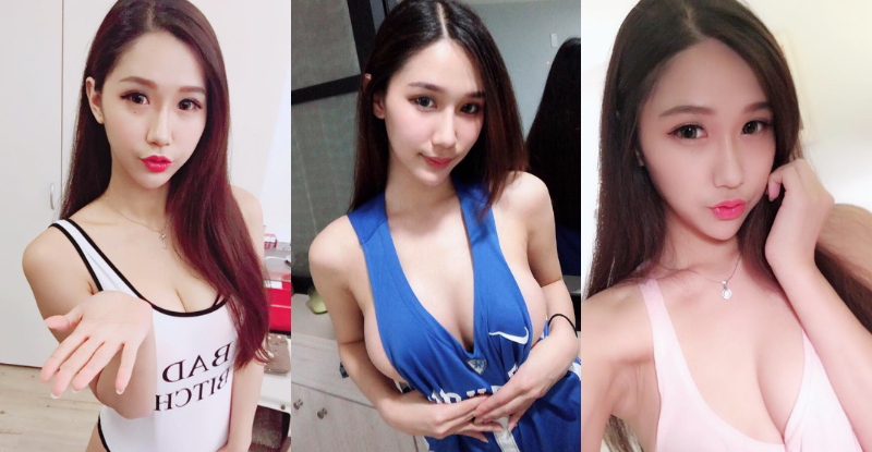 正妹胸前自備兩顆「大奶球」揪球咖！白皙渾圓又飽滿　帶球走步犯規囉！