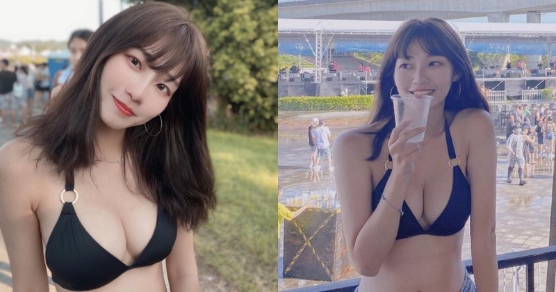 人瘦又奶大！「清秀正妹」身形纖細卻很兇，表特熱議：嫁給我好嗎